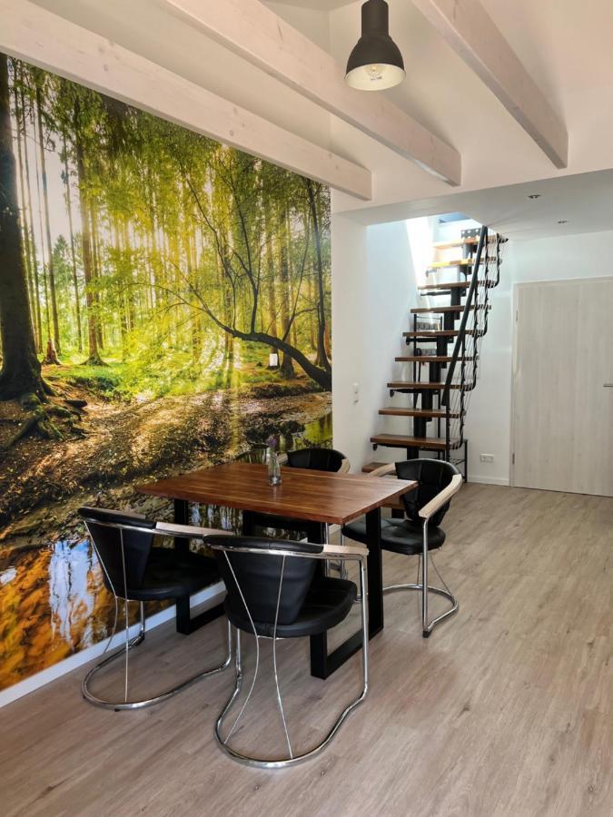 Loft Wohnung Appartement Auf 2 Etagen, Naehe Neckar Neckarwestheim Esterno foto