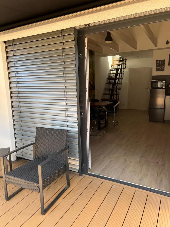 Loft Wohnung Appartement Auf 2 Etagen, Naehe Neckar Neckarwestheim Esterno foto